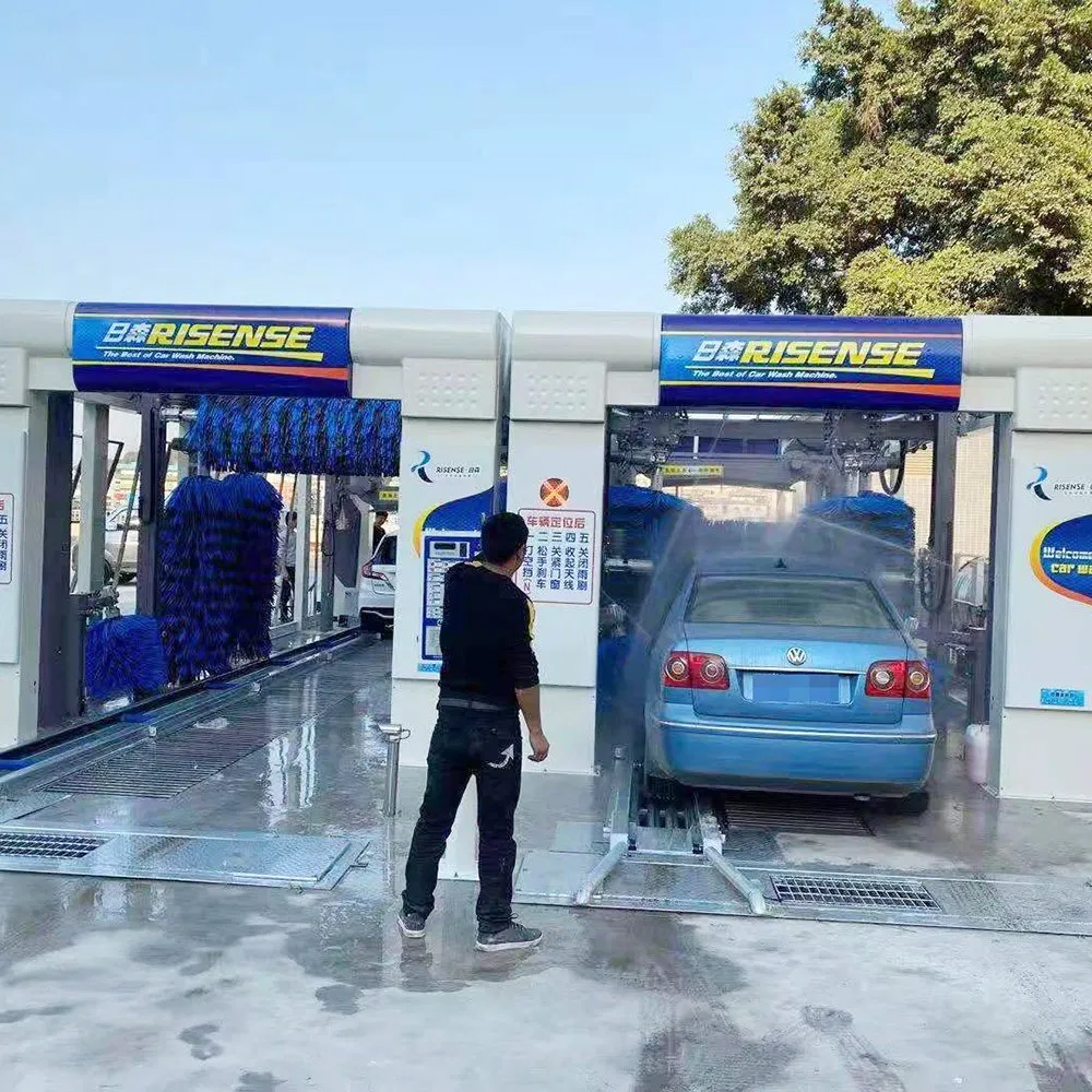 Advanced Vehicle Cleaning System with High-Tech Control Mechanisms