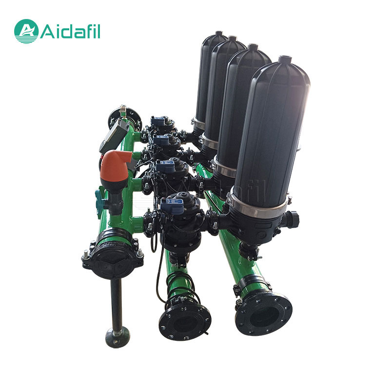 150mesh 3'' 3unit Auto Disc Filtration System for Agriculture &amp; Garden Irrigation