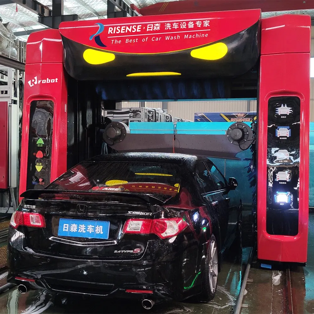 Advanced Vertical Brush Car Wash System for Superior Cleaning