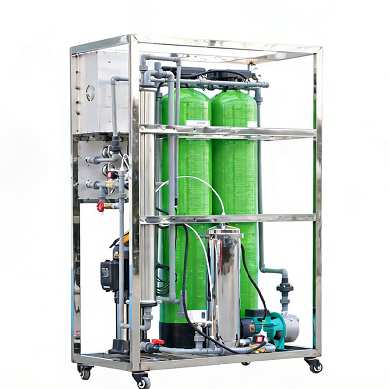 RO Purified Equipment 250lph Magnetic Water Treatment Descaling Equipment Drinking Water Treatment Equipment with Pre Treatment Tank/UV/Ozone Sterilization Syst