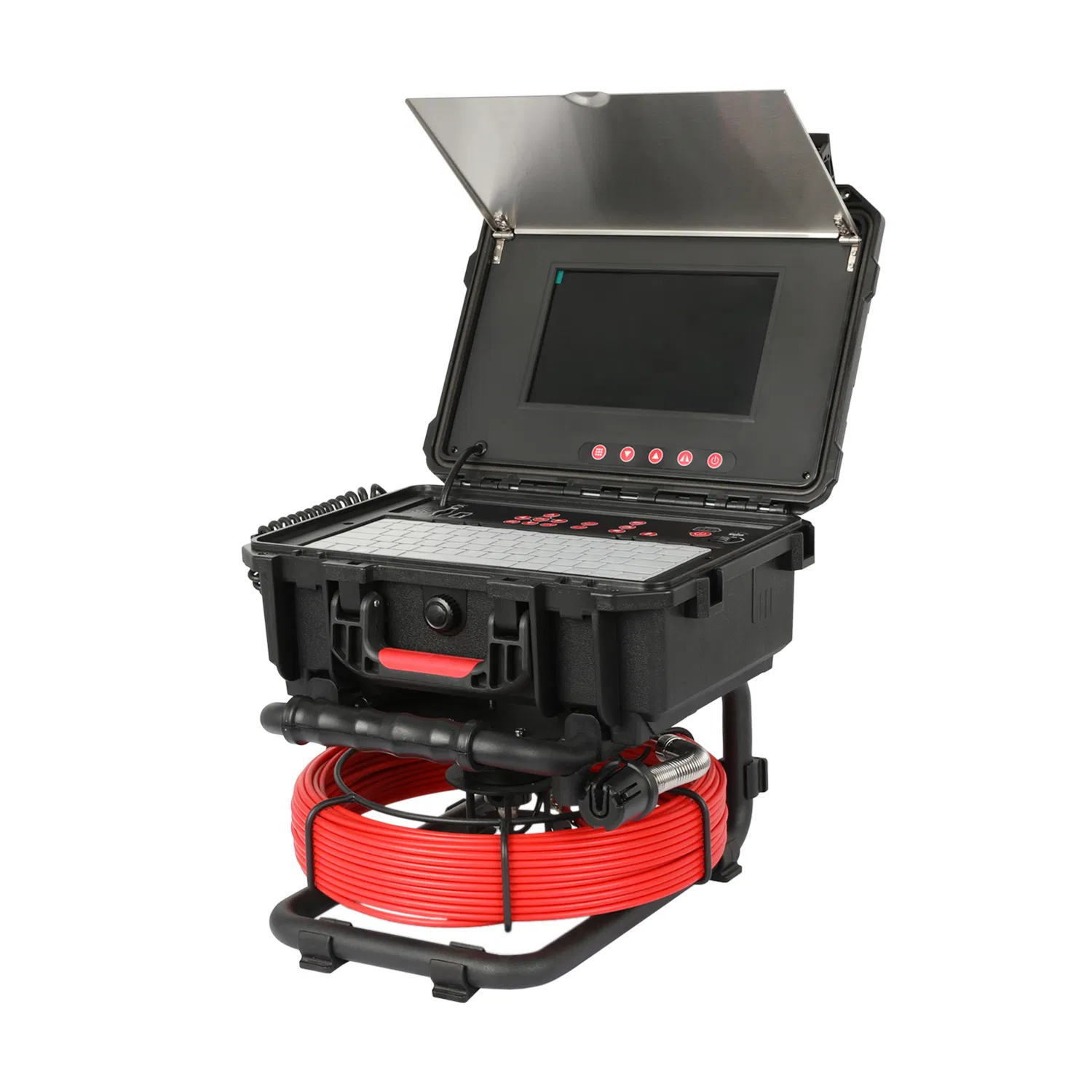 Available 512Hz and Self-Leveling Sewer Drain Cleaning Video Inspections Maintenance Pipe Inspection Camera System