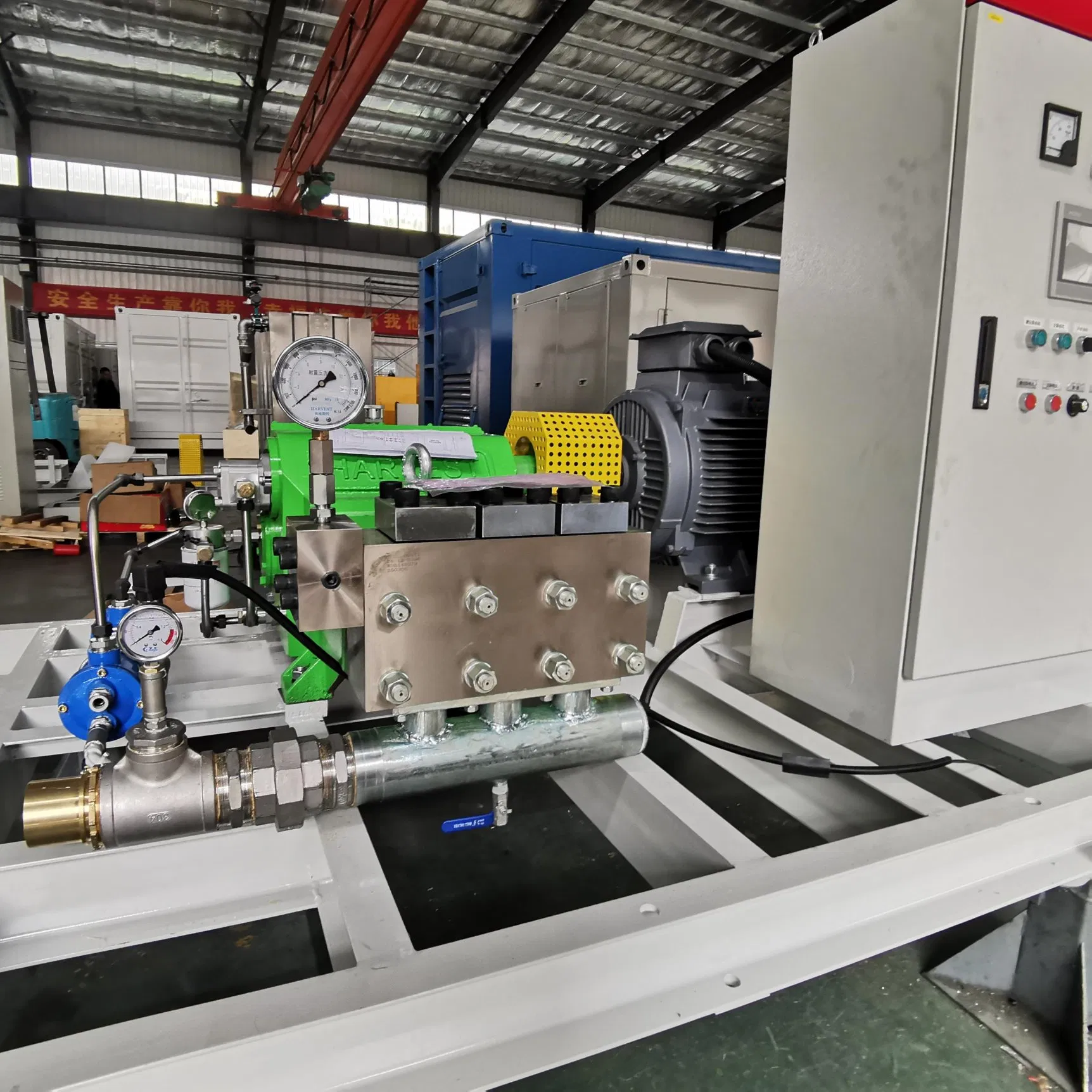 510lpm High Pressure Plunger Equipment for Industrial Cleaning and Descaling