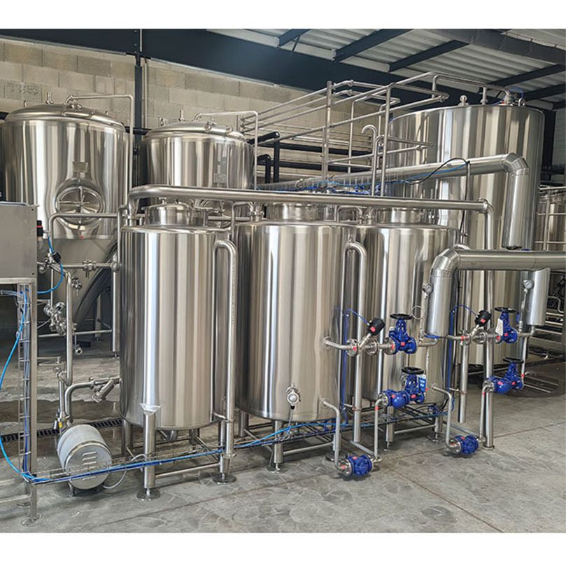1000L 10hl Commercial Beer Brewhouse Beer Brewing Equipment with CIP Cleaning System