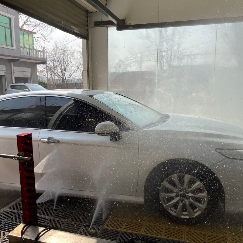 Heavy Duty Automatic Touchless Car Wash Machine 15kw 380V Car Washing System with High Pressure Pump for Fleet Vehicles Cleaning