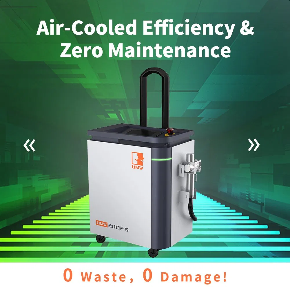 High-Efficiency 100W Air-Cooled Laser Cleaning System for Vehicles