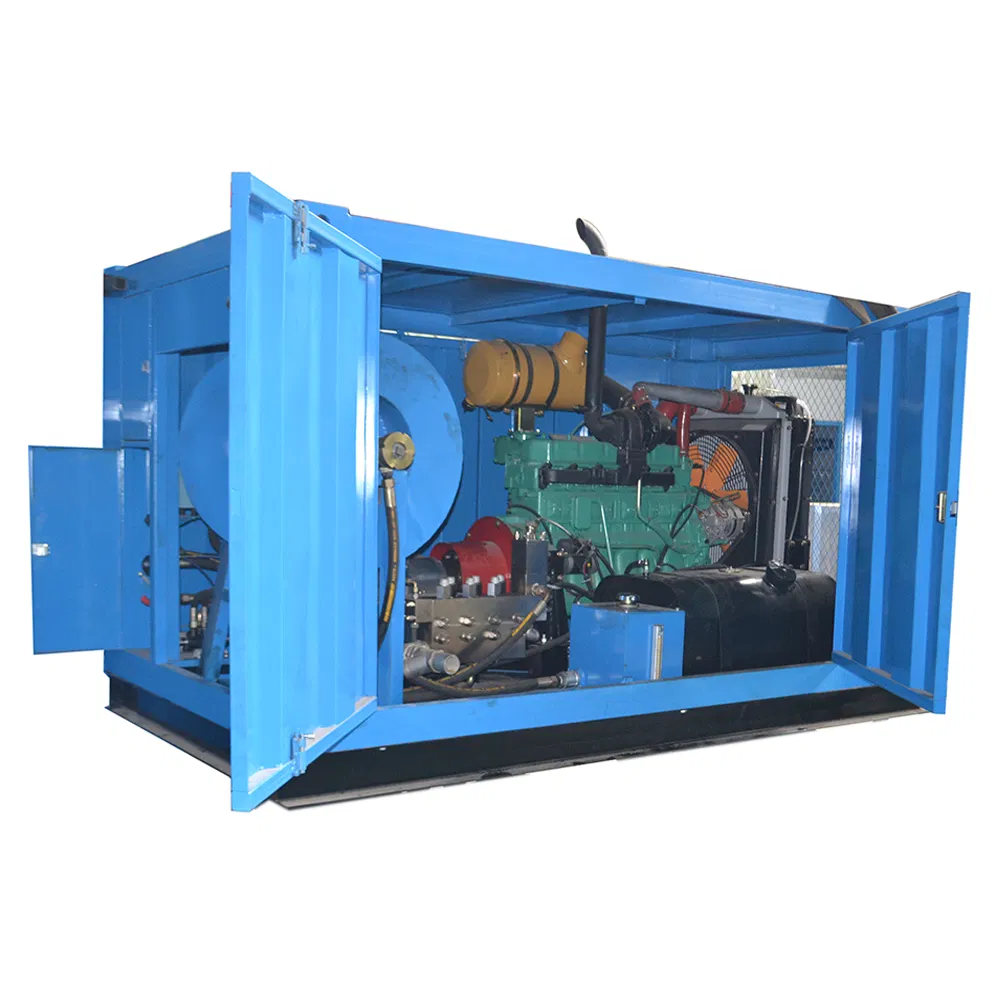 Sewer Jetting Machine Drain Pipe Cleaner High Pressure Water Jetting System