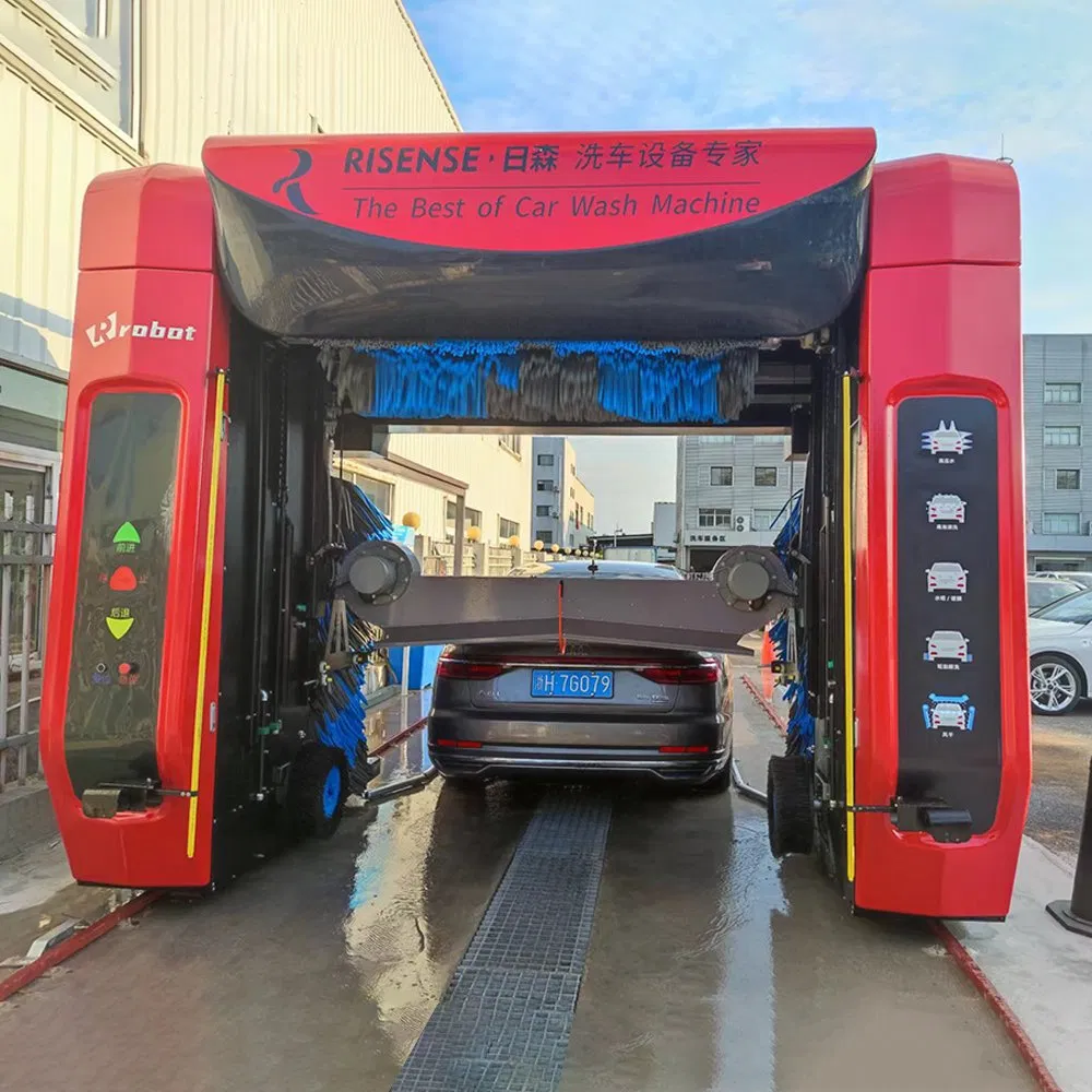 Advanced Vertical Brush Car Wash System for Superior Cleaning