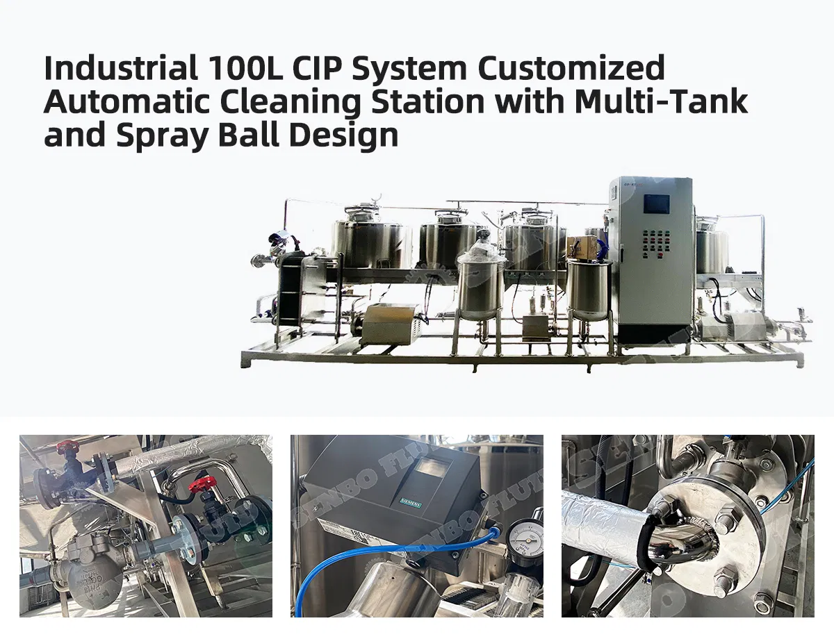 CIP Washing Online Cleaning Equipment