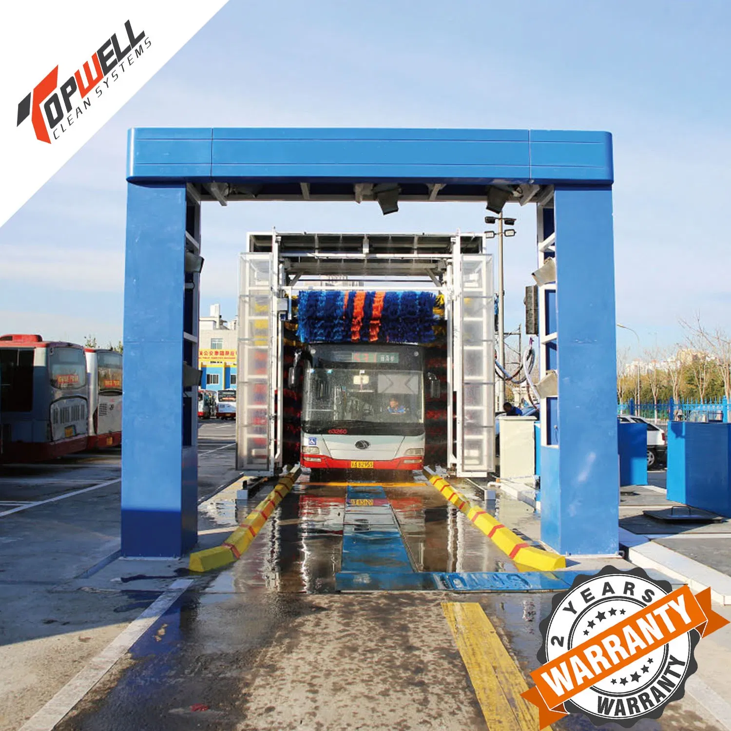 Fully Automated Custom Cleaning Solutions for Commercial Vehicles, Truck Wash Systems
