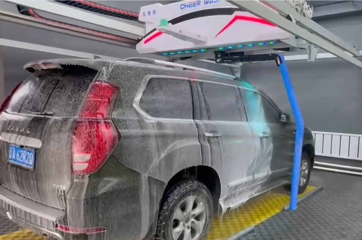 360-Degree Automatic Touchless Auto Cleaning Automatic Vehicle Cleaning System