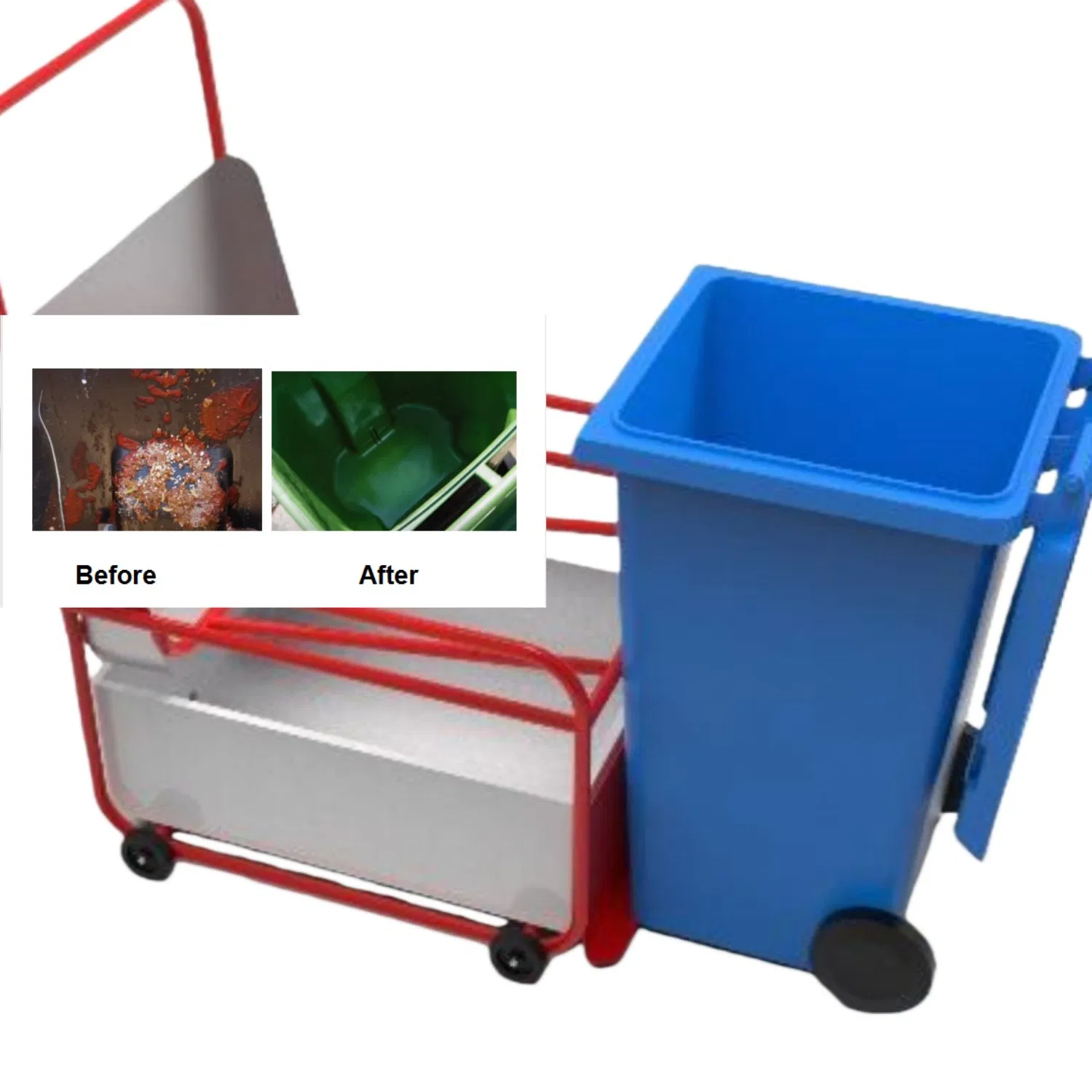 Industrial Trash Bin Cleaning System for Chemical Industry