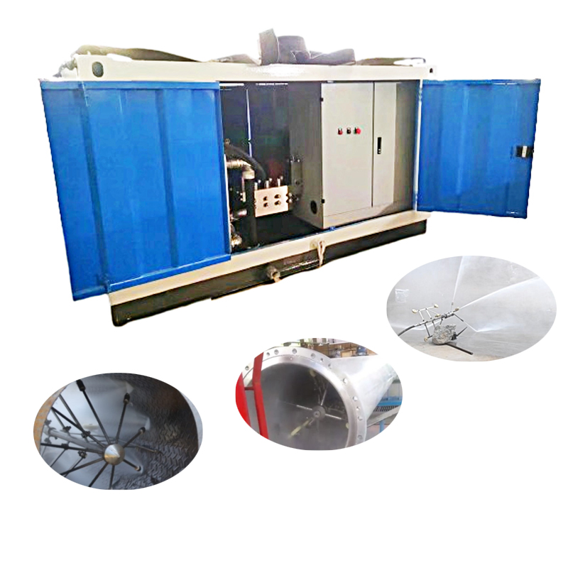 High Quality Large Sewer Drain Pipeline Cleaning Hydro Blasting Equipment