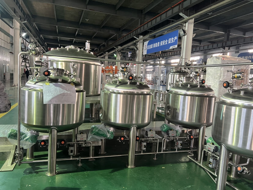 Stainless Steel Preparation System Tank CIP (Cleaning In Place) System