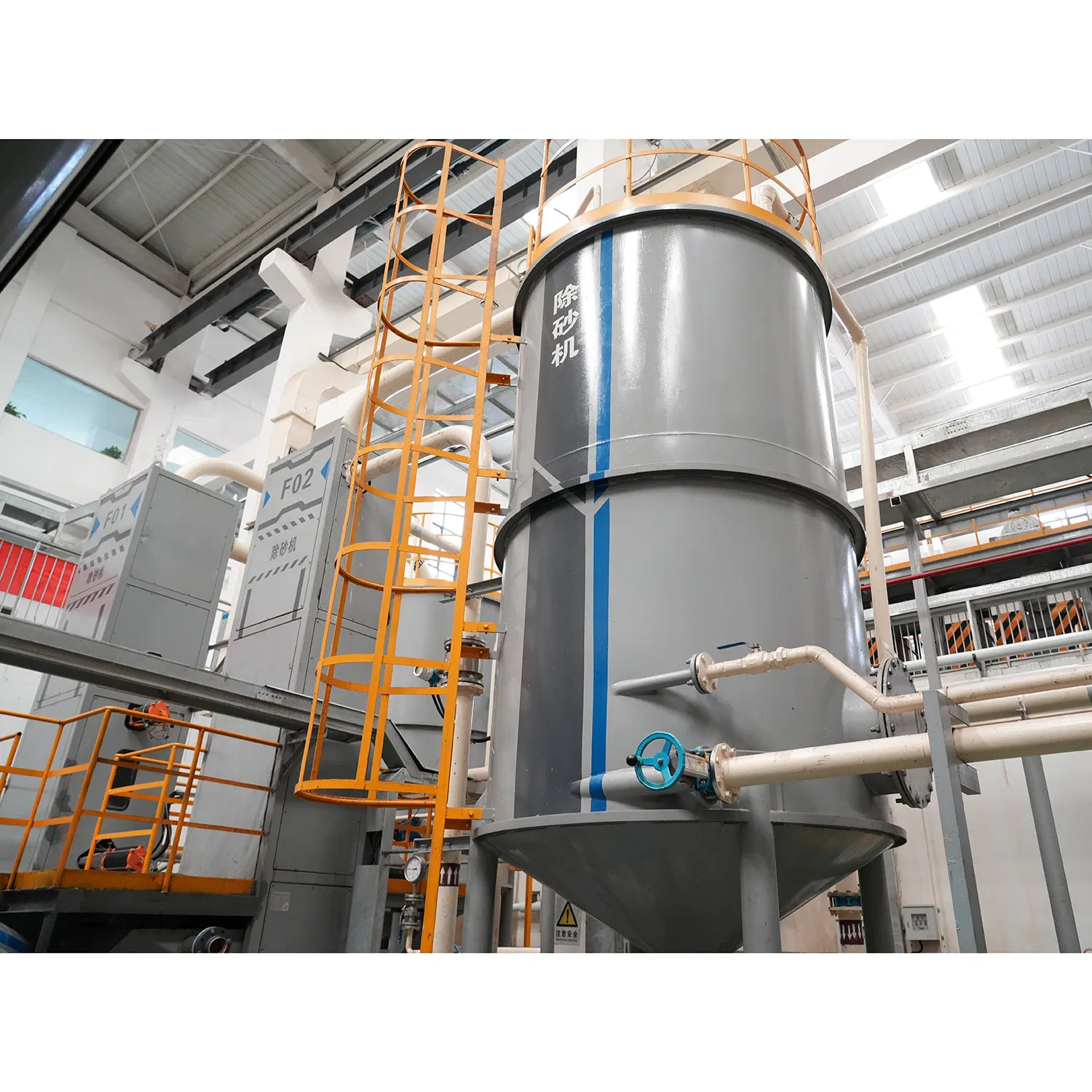 Desander Sand Removal System for Biogas Slurry