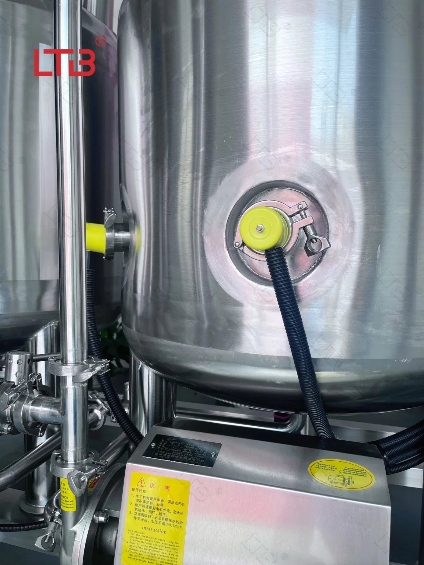 CIP Cleaning Machinery Cosmetic Manufacturing Plants Supporting Multi-Tank Configuration and Automatic Drainage Improve Sanitization Speed System