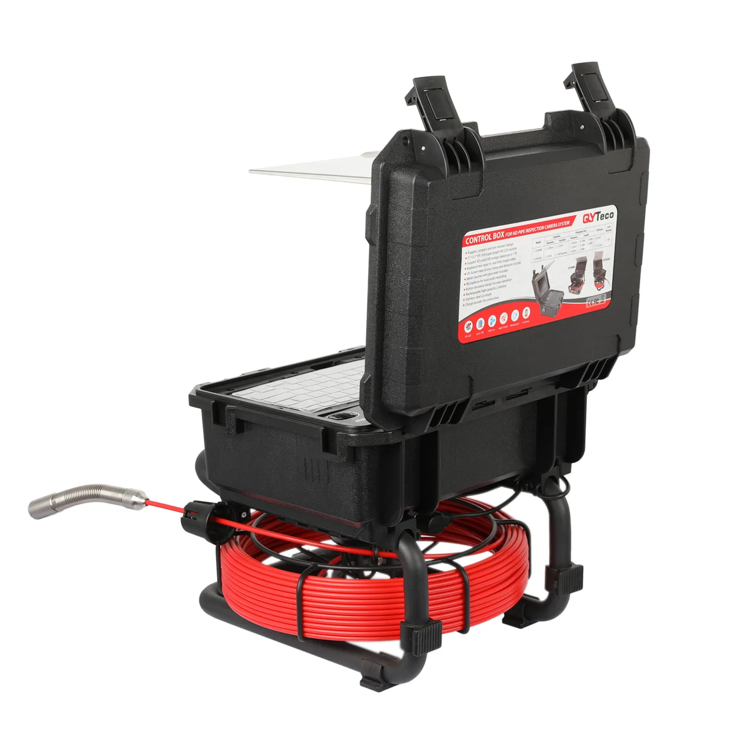 Available 512Hz and Self-Leveling Sewer Drain Cleaning Video Inspections Maintenance Pipe Inspection Camera System