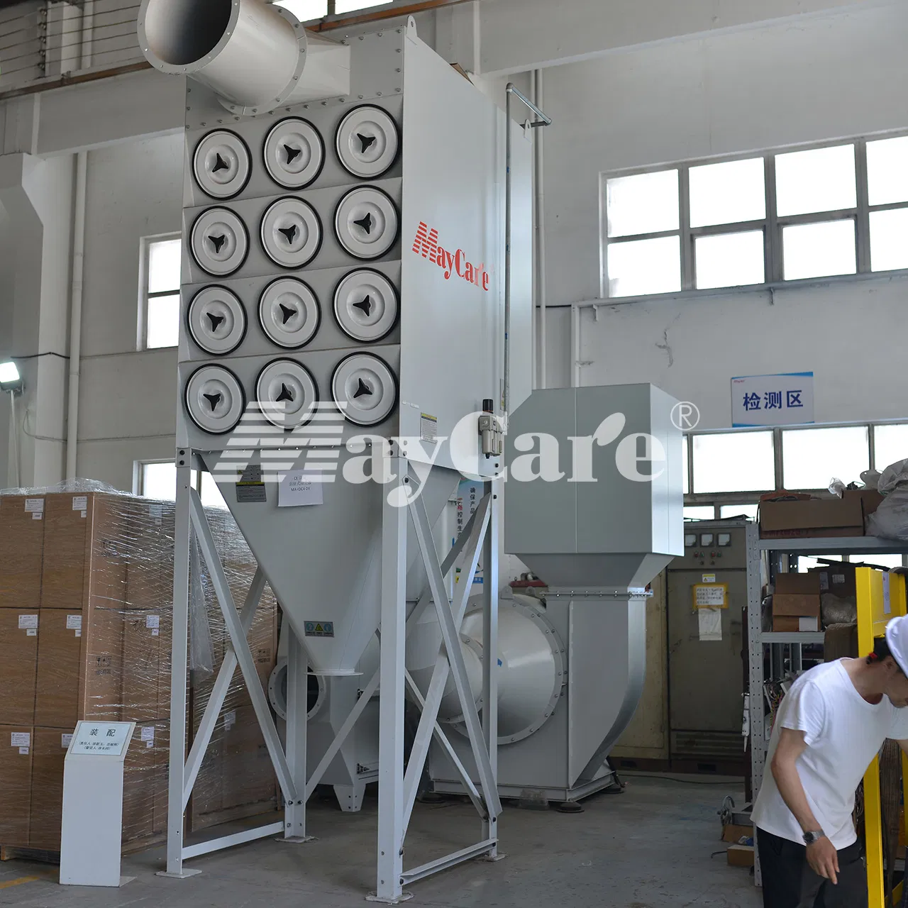 Maycare Premium Dust Collection Equipment for Shot Blasting Applications