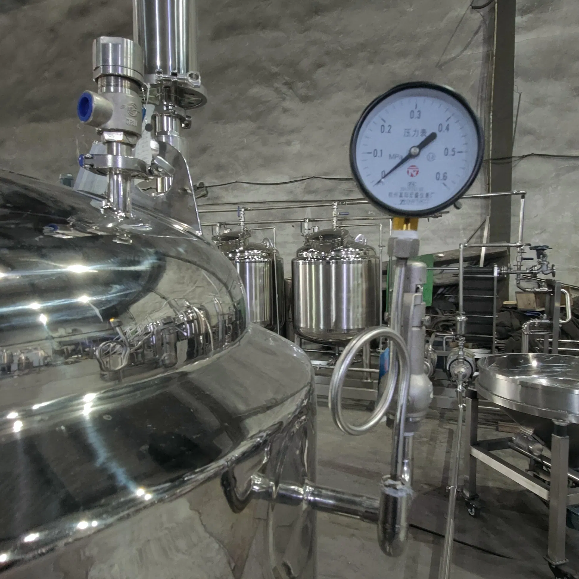 CIP Cleaning System Industrial Beverage Clean-in-Place Cleaning Tank for Food Industry