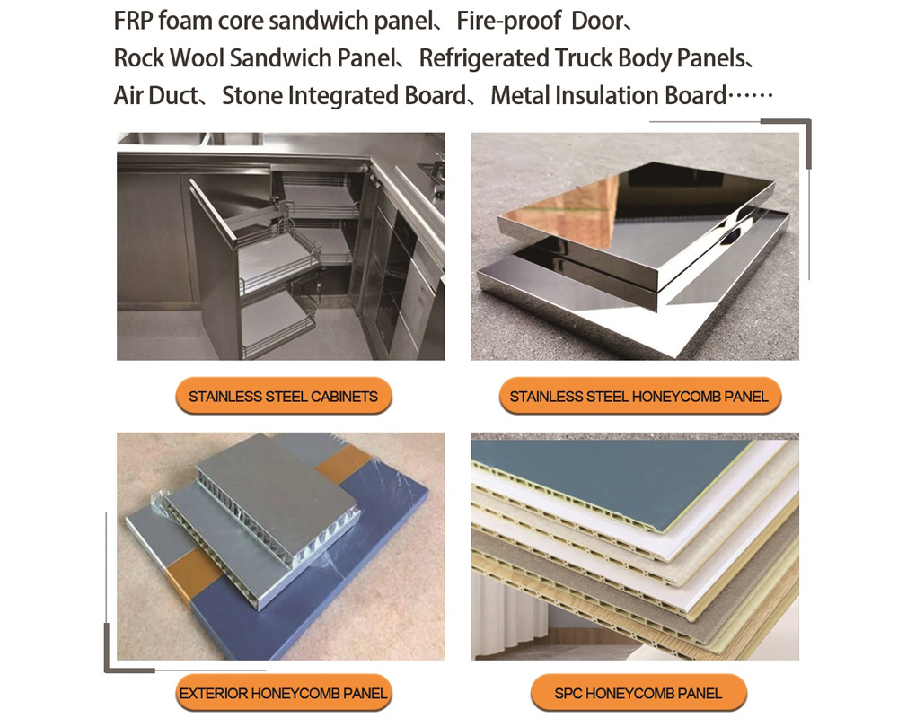 Automatic Cleaning Function Equipment for Sandwich Panel Production for Aluminium Foam Core Sandwich Panel