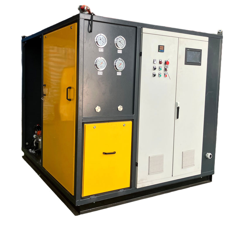 High-Pressure Water Cleaning System for Vehicle Frame Tanks Hydro Water Jet Cleaner