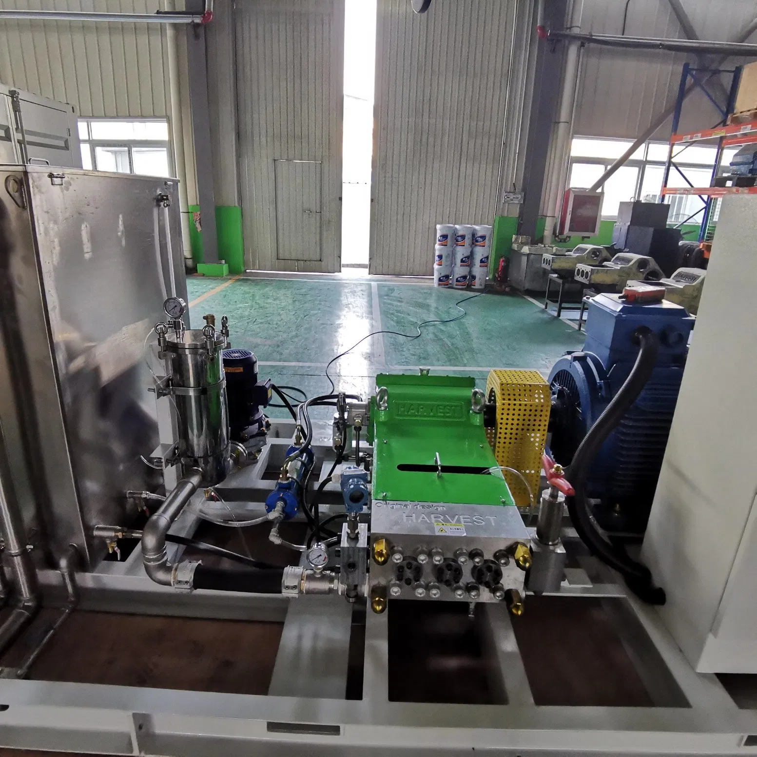 26825psi High Pressure Cleaning Equipment for Heat Exchanger and Pipe Descaling