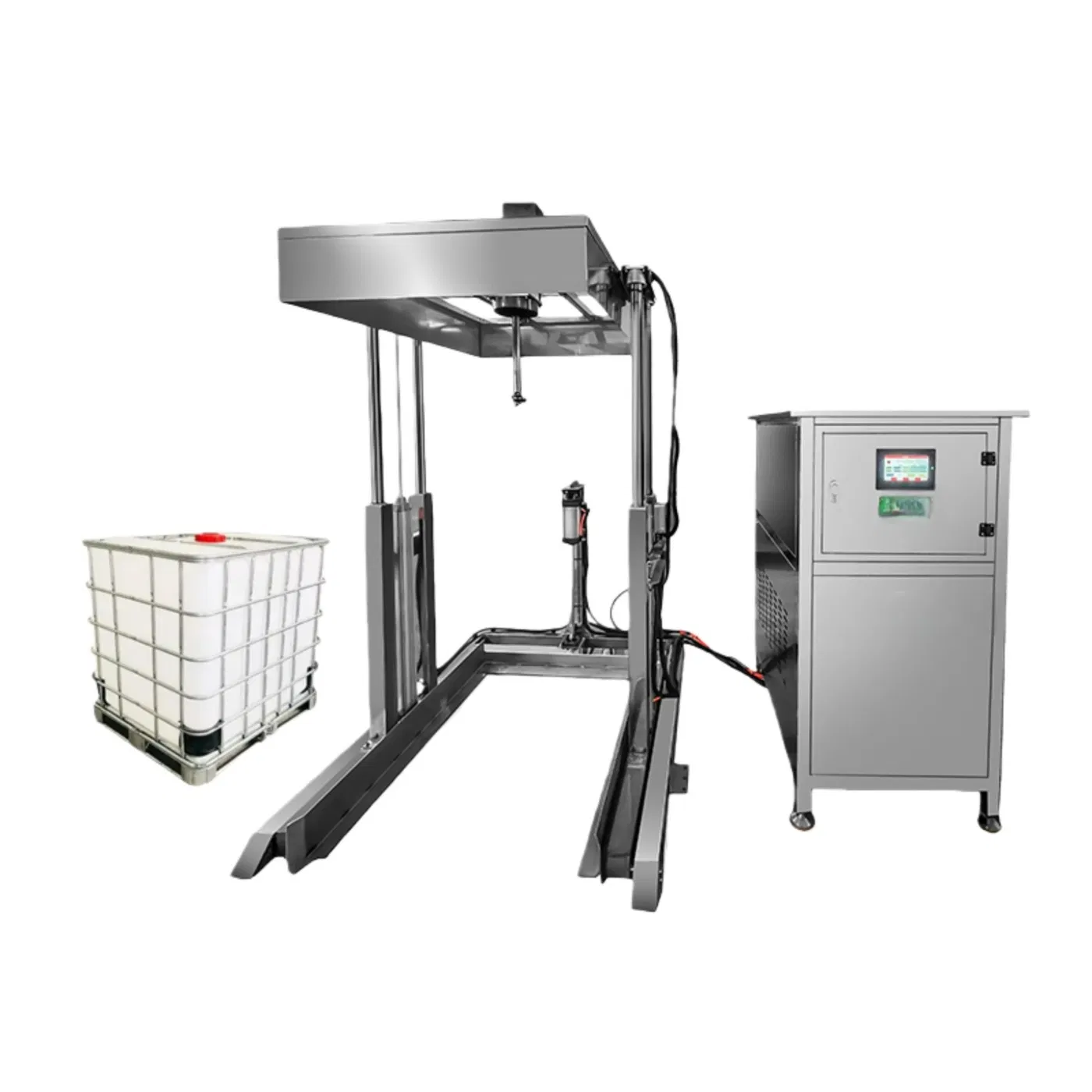 High-Efficiency Low Pressure IBC Cleaning System for Industrial Use
