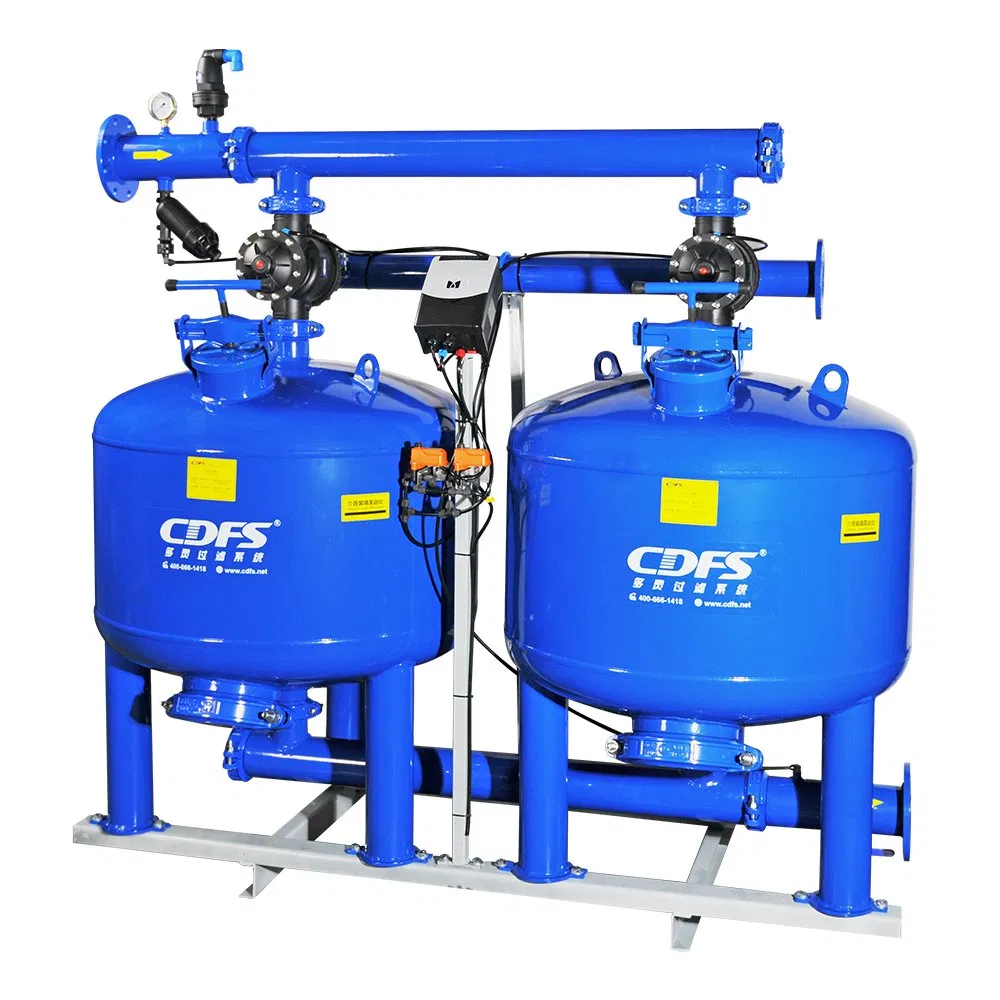Slef-Cleaning Back-Flushing Water Treatment Farm Sand Tank China Irrigation System