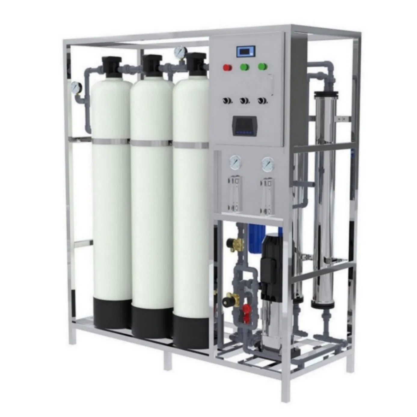 Industrial Reverse Osmosis Water System with Automatic Flushing