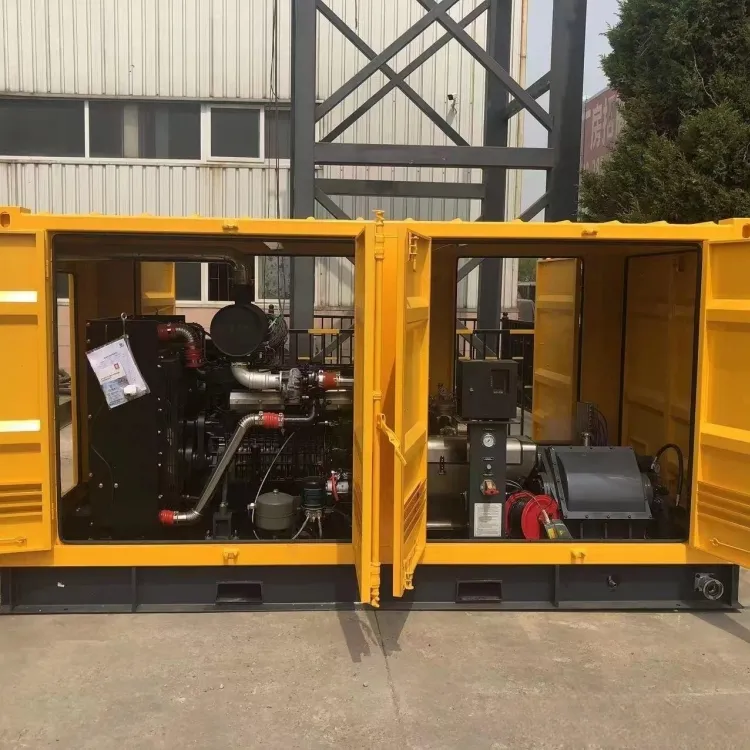 Medium-Pressure Cleaning Unit Water Jetting Machine Hydro Blast System For Rust Paint Removal Sewer Pipe Tank Cleaning