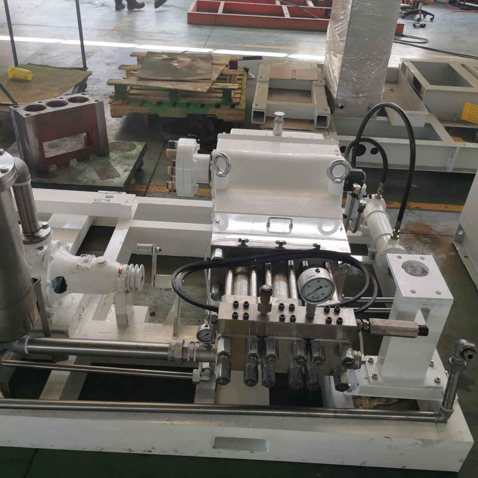 180lpm 1650bar High Pressure Cleaning and Descaling Equipment for Industrial Pipelines