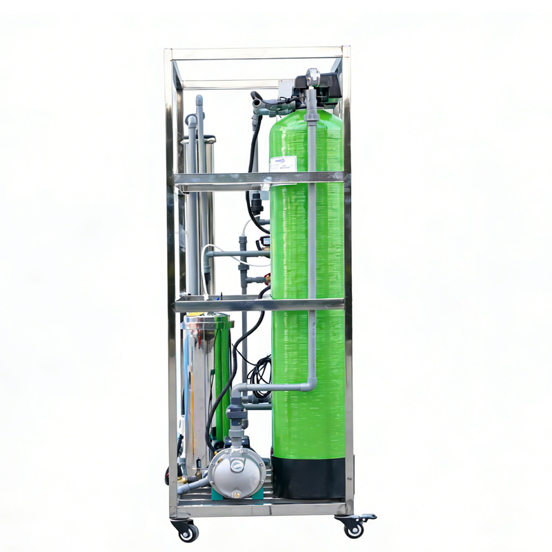 RO Purified Equipment 250lph Magnetic Water Treatment Descaling Equipment Drinking Water Treatment Equipment with Pre Treatment Tank/UV/Ozone Sterilization Syst