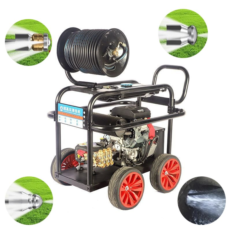 Hot-Selling Kitchen Drain Cleaning Machine with a Mouse-Shaped High-Power Water Gun