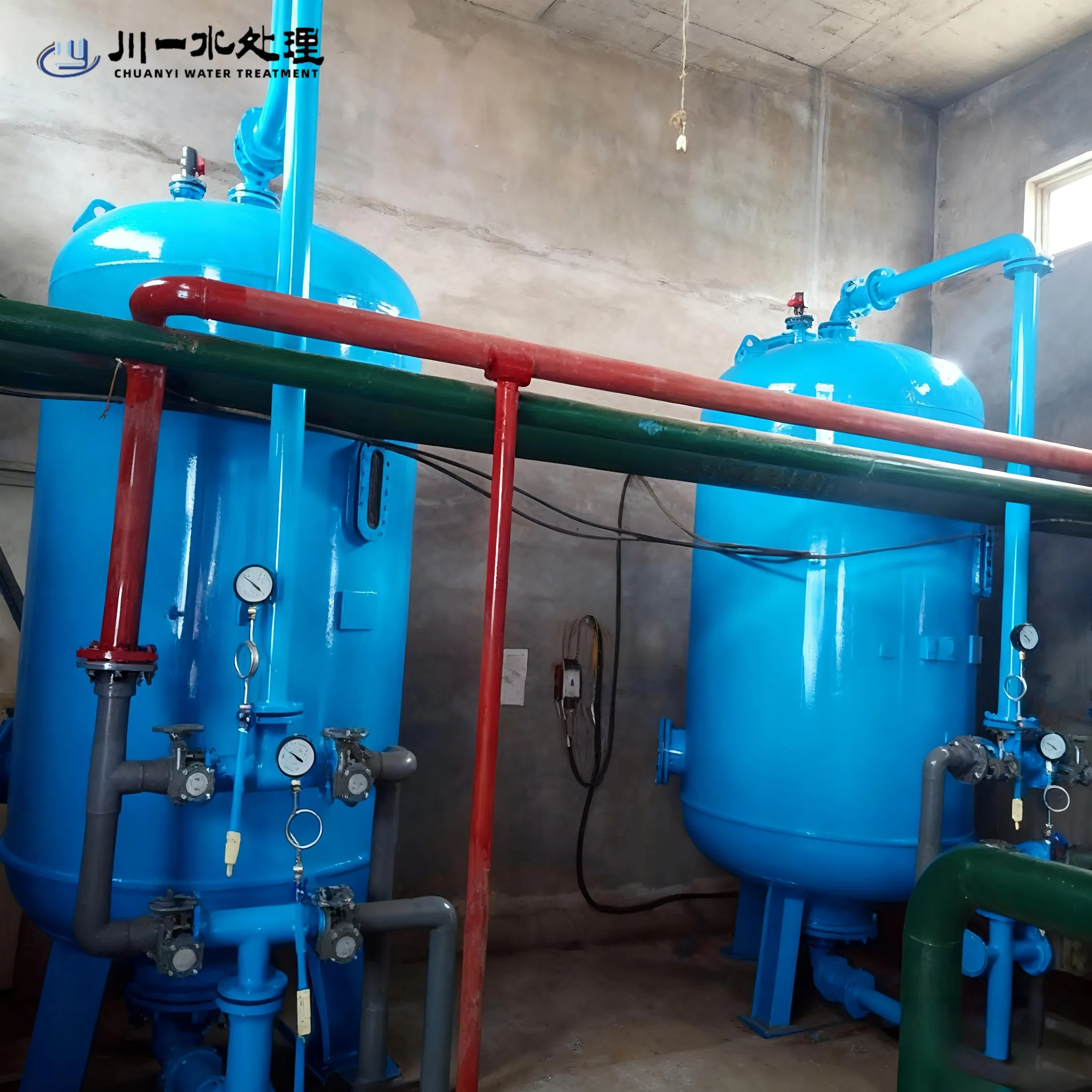 30 Tons/Hour Automatic Lubrication Deionization Equipment Industrial Soft Water Descaling Boiler Purifier