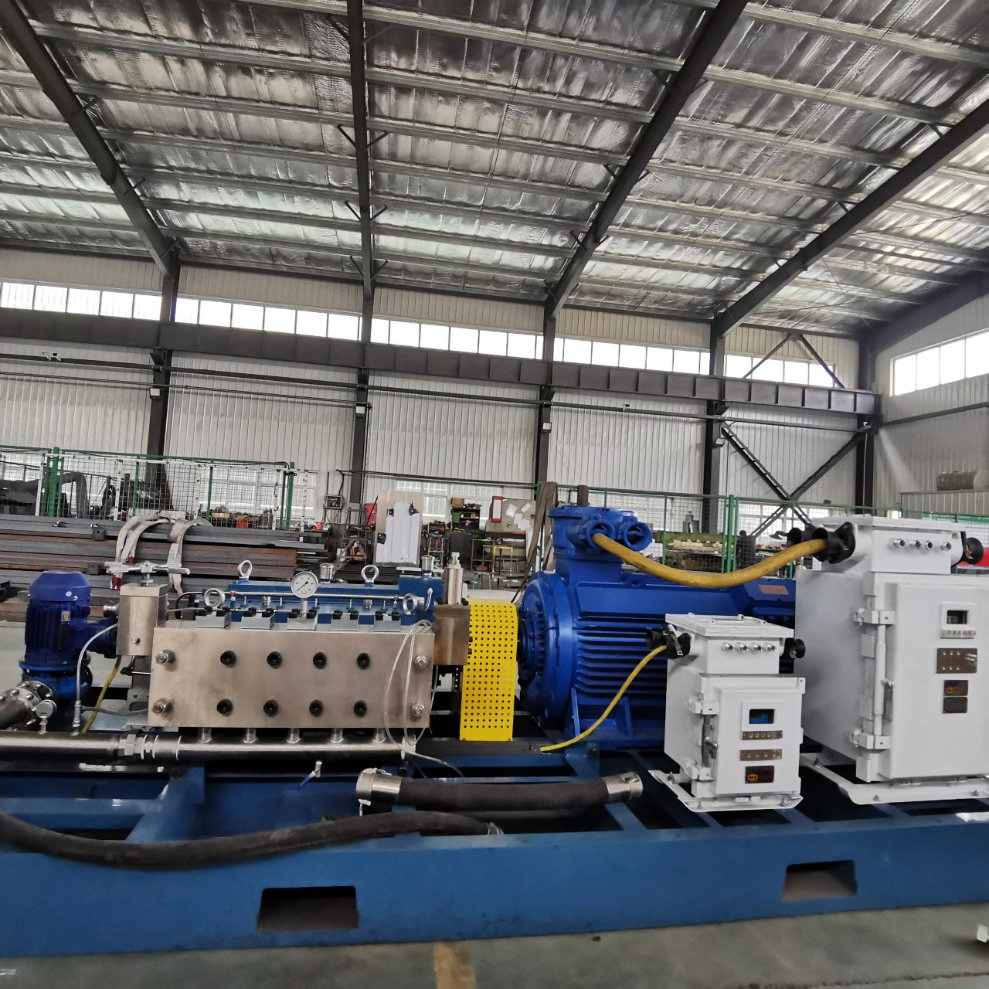 800bar 1030lpm High Pressure Waterjet Demolition System for Bridge Concrete