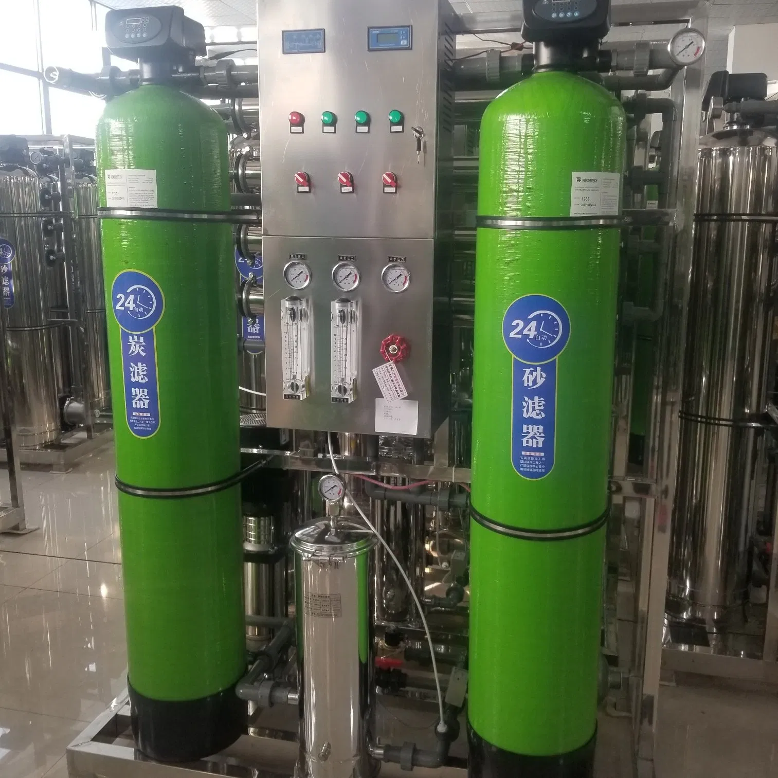 1000gpd Compact Reverse Osmosis Purifier System for Office Drinking Water Treatment