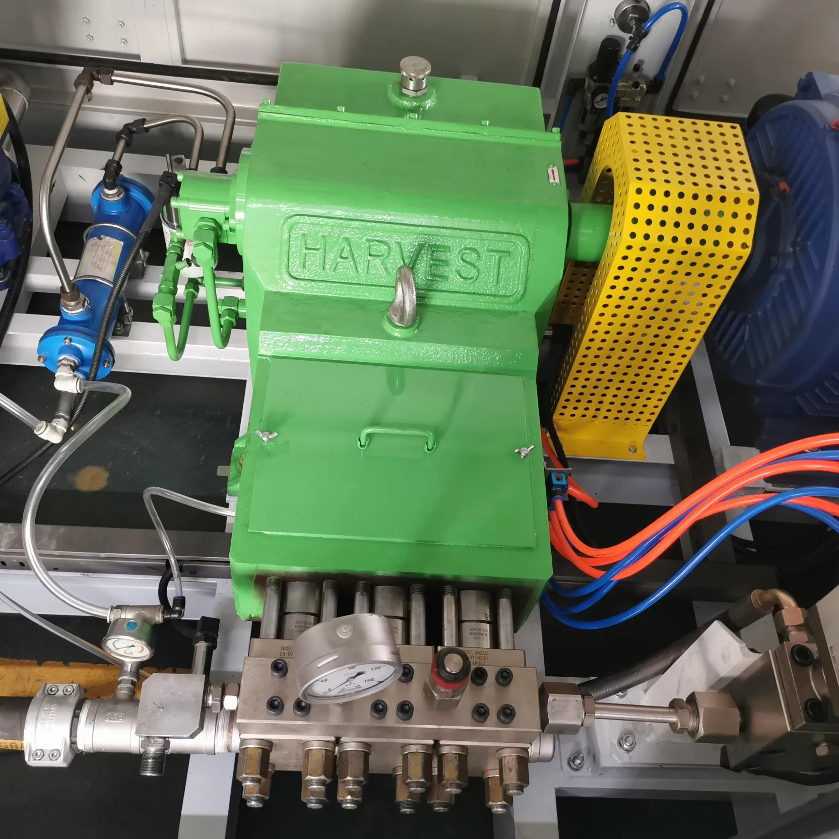 21750psi 110kw High Flow High Pressure Boiler Descaling Equipment