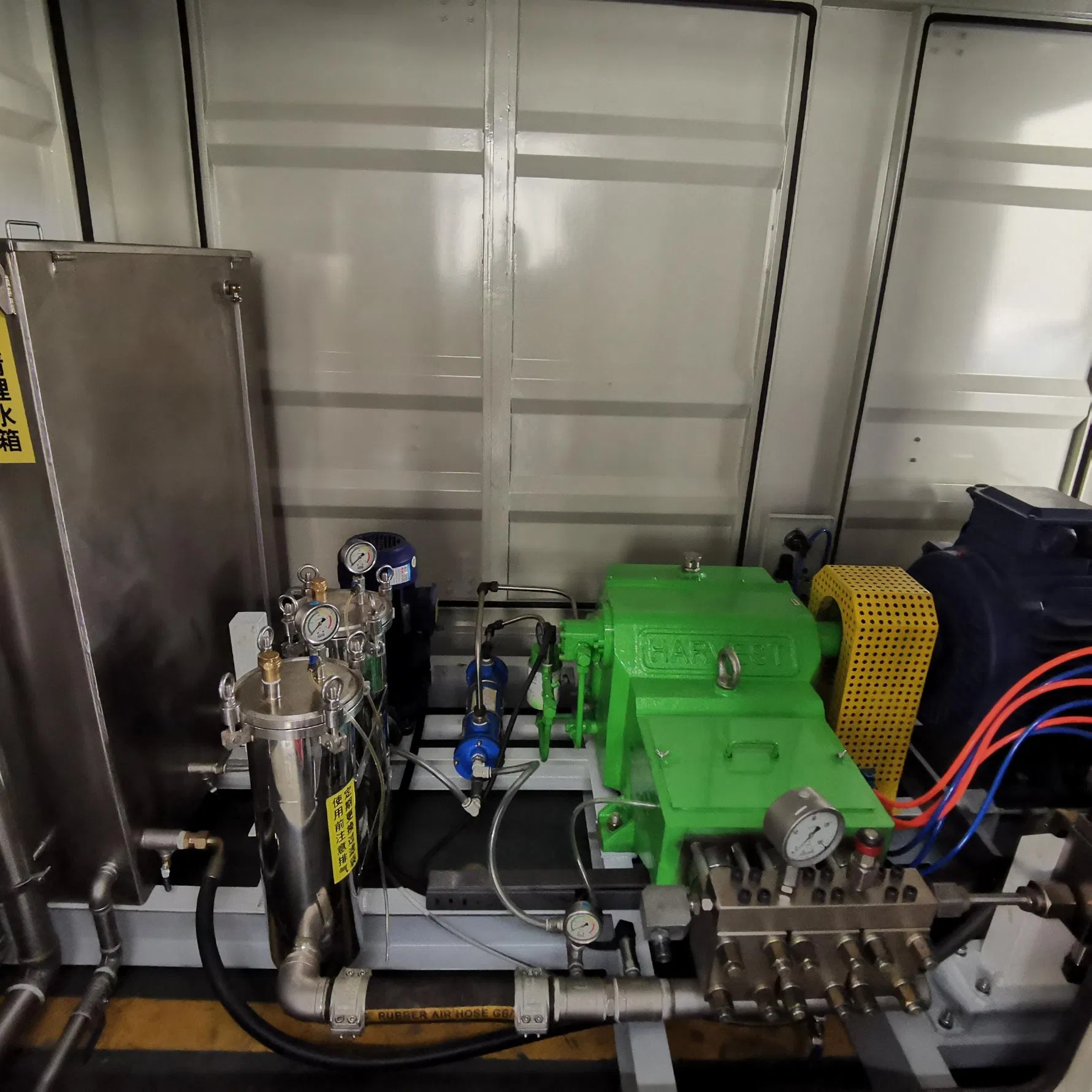 48lpm High Pressure Water Cleaning Equipment for Power Plant Condensers