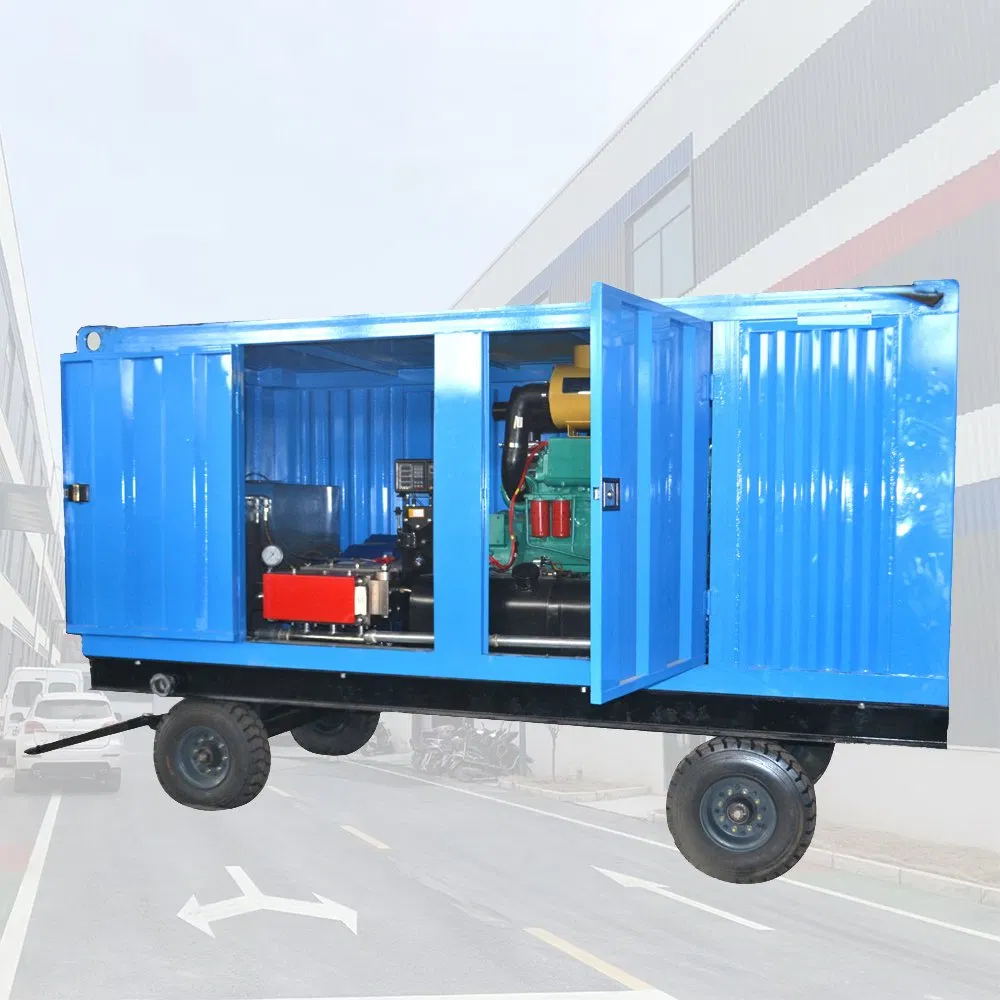 Industrial Heat Exchanger Pipe Cleaning Water Jet System