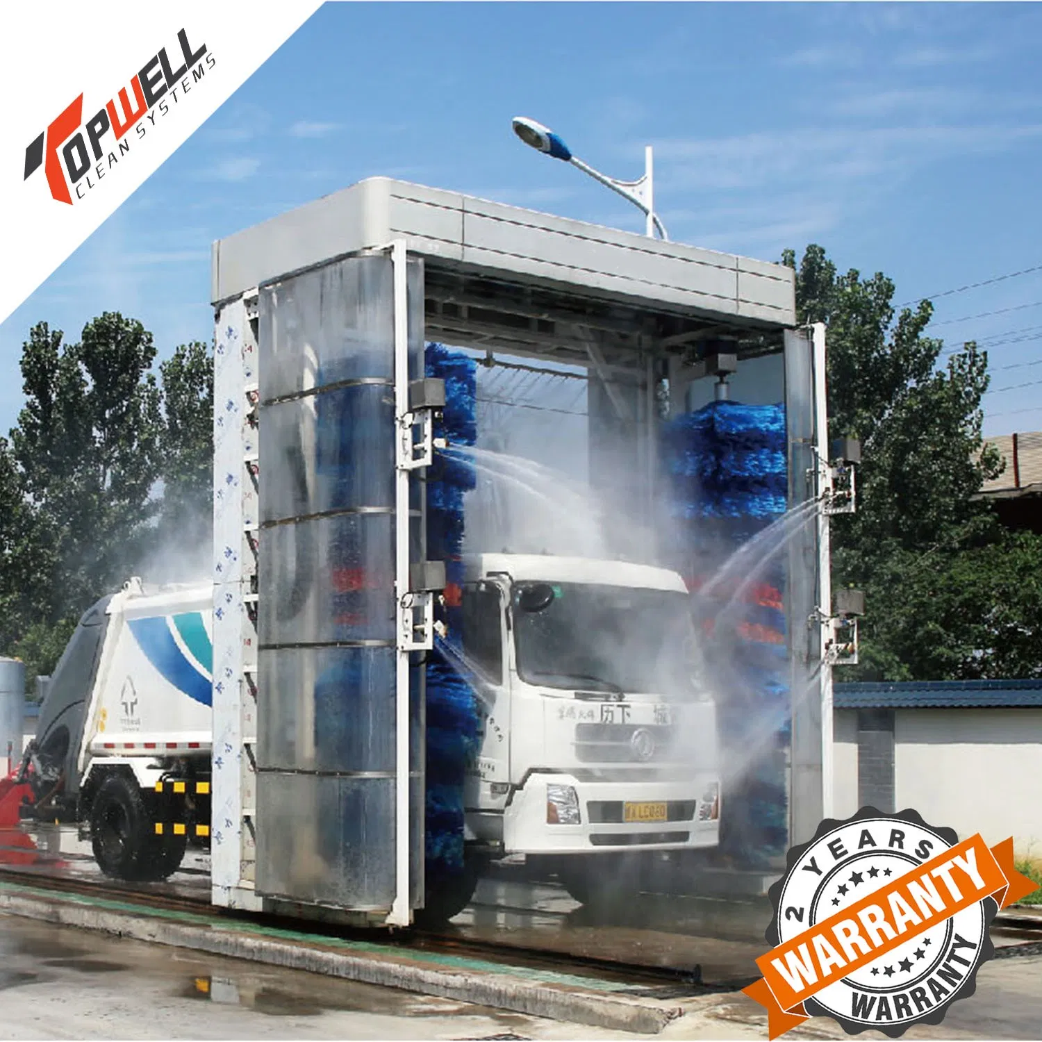 Fully Automated Custom Cleaning Solutions for Commercial Vehicles, Truck Wash Systems