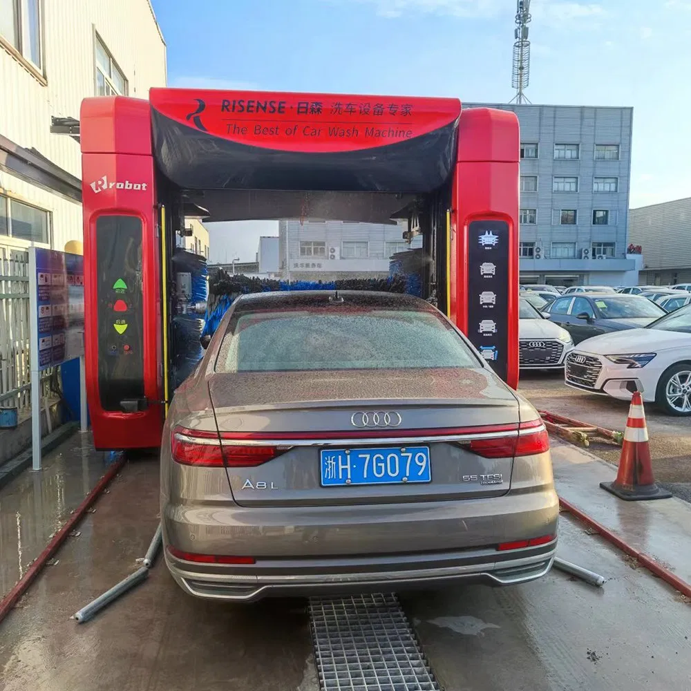 Advanced Vertical Brush Car Wash System for Superior Cleaning