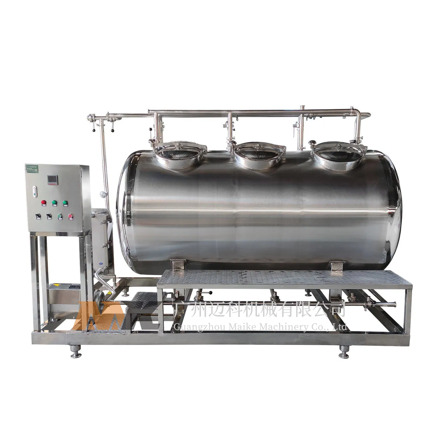 800L Stainless Steel CIP Semi Automatic Cleaning System for Tanks and Pipelines