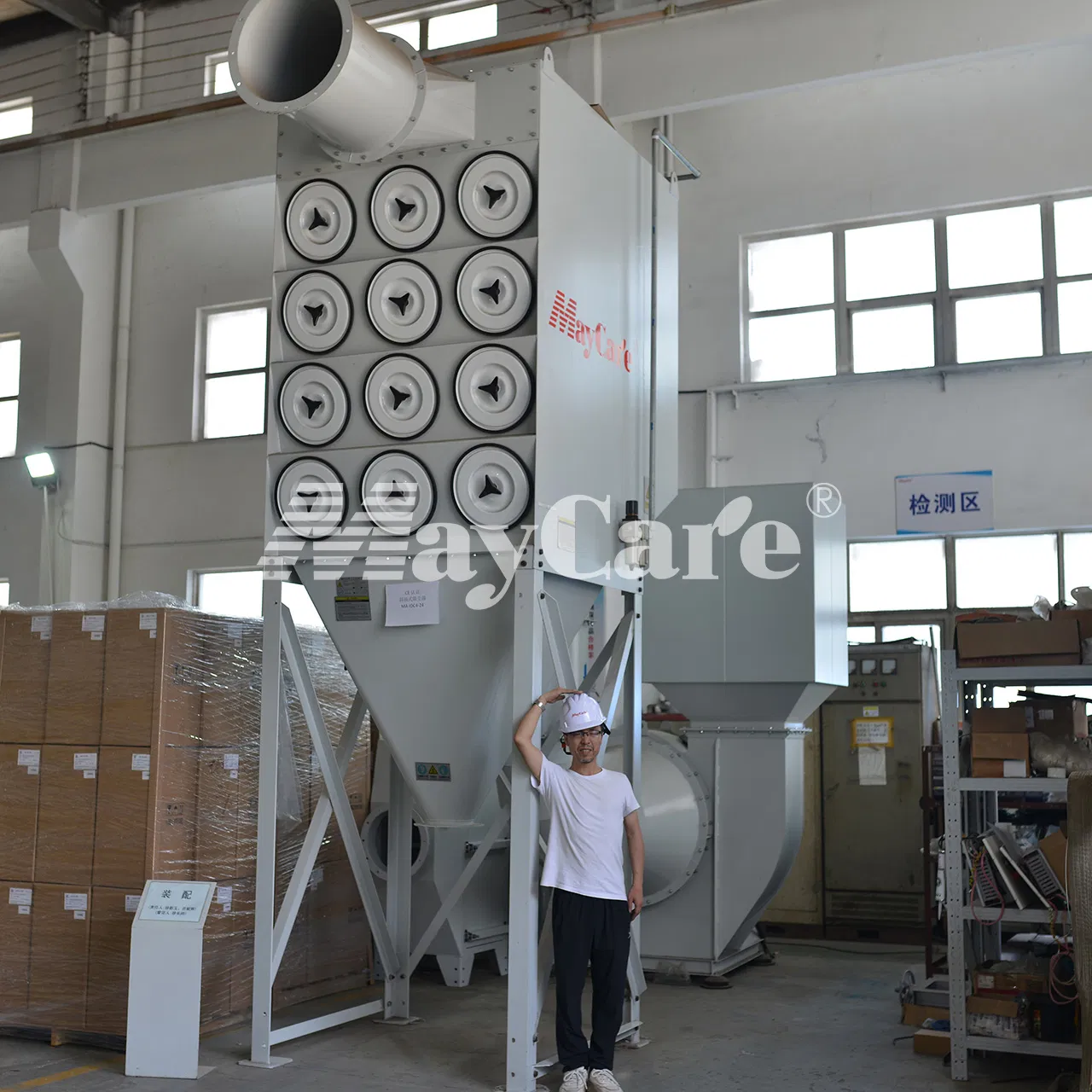 Maycare Advanced Dust Collection Equipment for Shot Blasting Operations