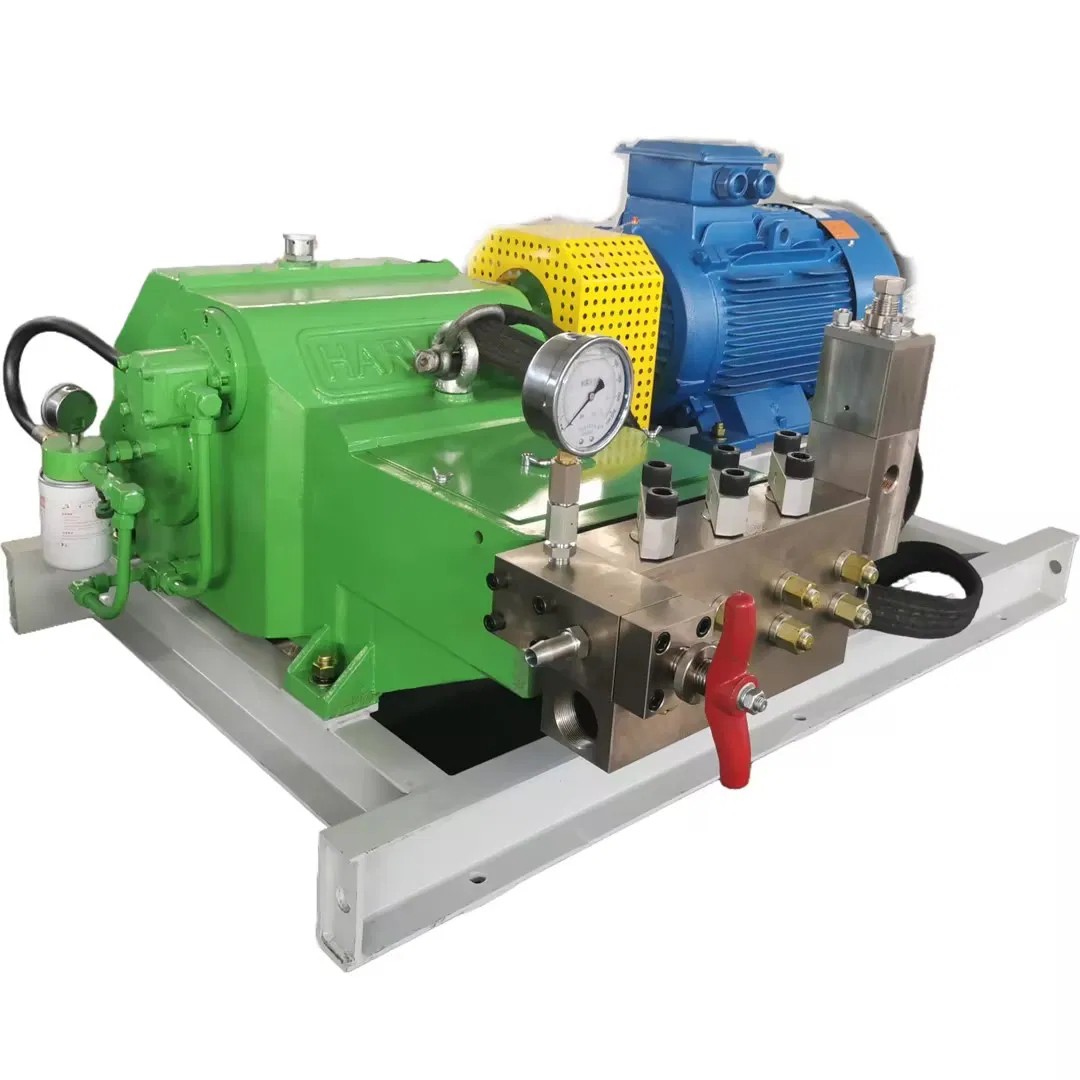 11000psi 120L High Pressure Waterjet System for Hull Cleaning and Derusting