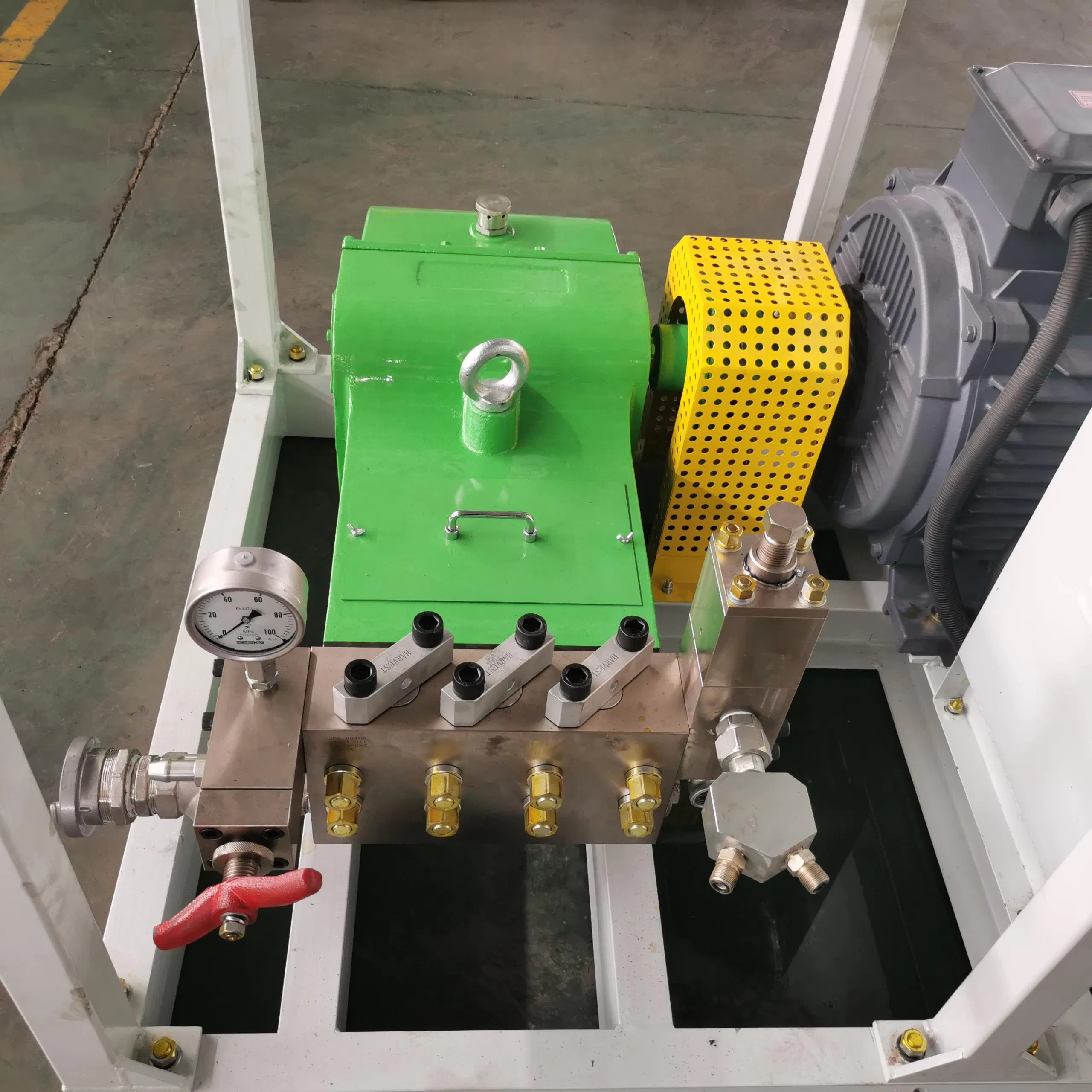 520bar 270lpm Industrial Descaling Equipment for Chemical Plant Heat Exchanger Cleaning