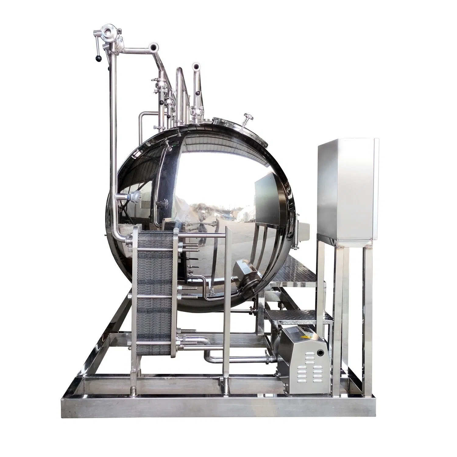 800L Stainless Steel CIP Semi Automatic Cleaning System for Tanks and Pipelines