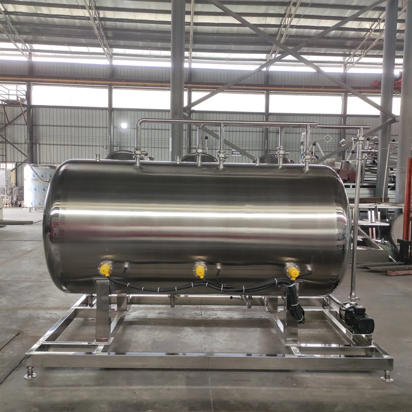 800L Stainless Steel CIP Semi Automatic Cleaning System for Tanks and Pipelines