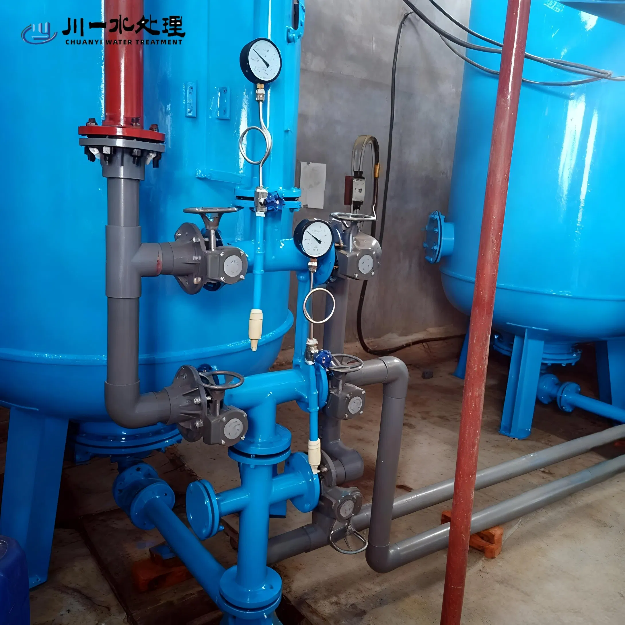 30 Tons/Hour Automatic Lubrication Deionization Equipment Industrial Soft Water Descaling Boiler Purifier
