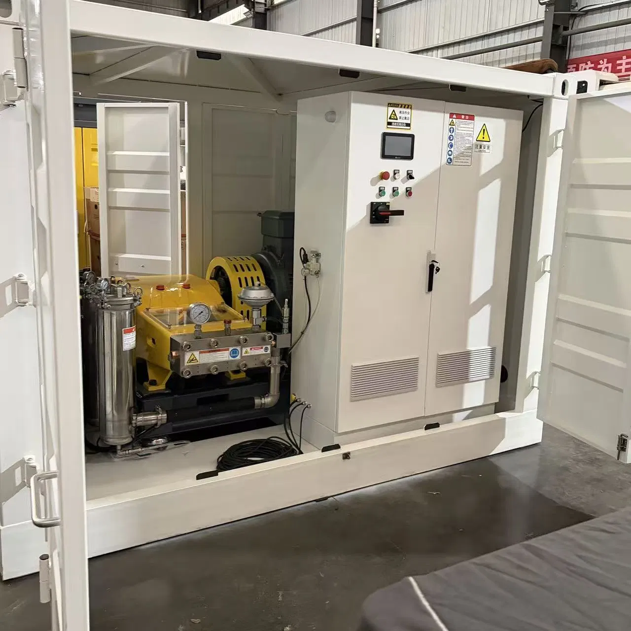 Heavy Duty High Pressure Cleaning Equipment for Heat Exchanger Maintenance