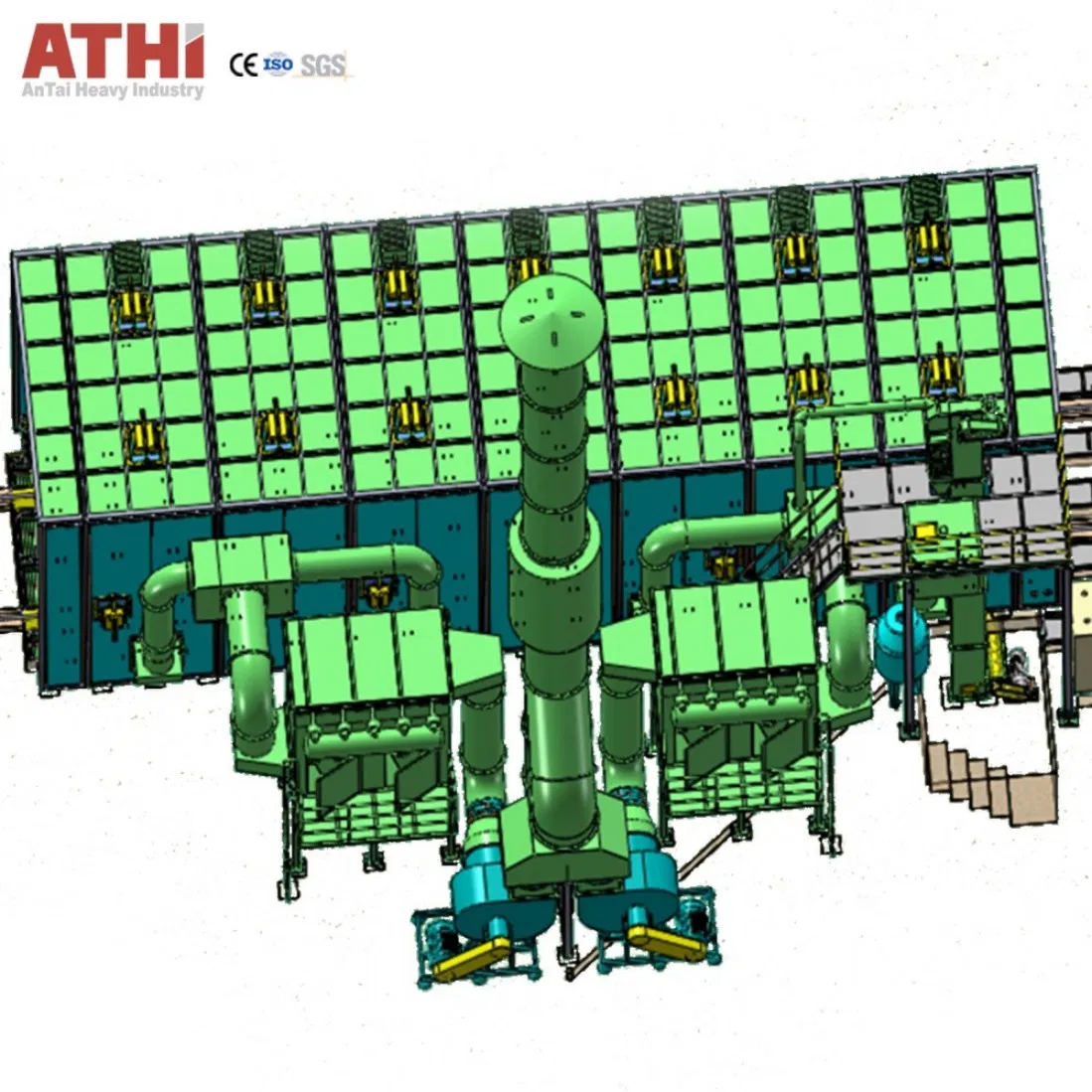 High-Performance Cartridge Dust Collector Eco-Friendly Sand Blasting Cleaning Equipment