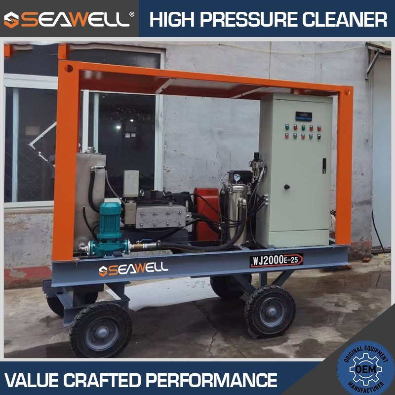 High Strength Seawell Sw-40 Sw-100 Sw-200 40MPa 100MPa 200MPa High Pressure Washer Hot Water Pressure Washer Pressure Cleaning Pressure Washing Equipment